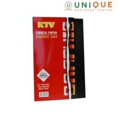 กระดาษคาร์บอน Graphic KTV สีดำ